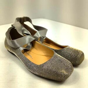 Women's Jessica Simpson Mandalaye Metallic Ballet Flats US Size 8.5M